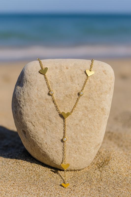 Collier Cœur Rayonnant